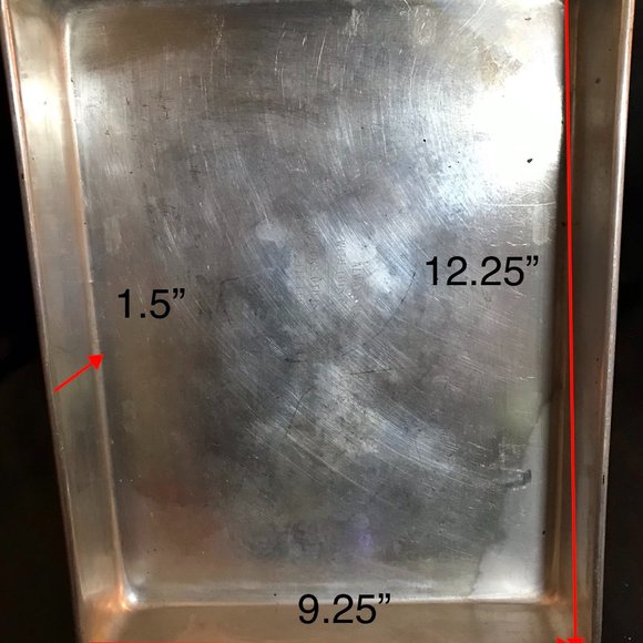 Lot of 4 aluminum bake pans - Picture 4 of 6